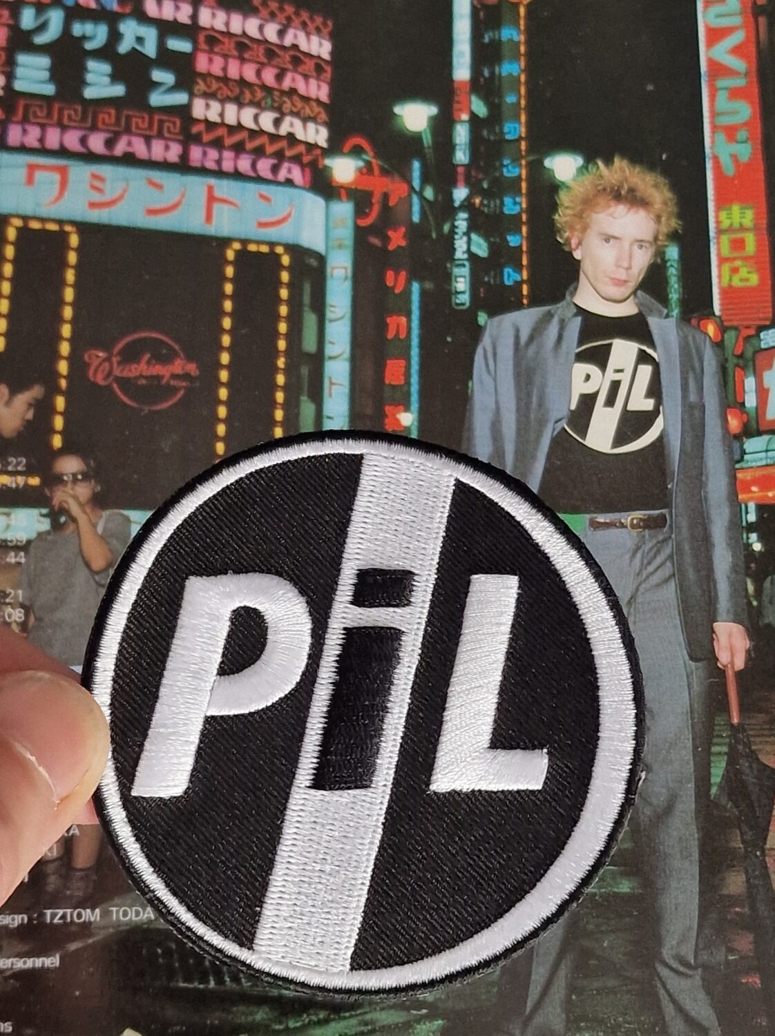 PIL Embroidered Patch
