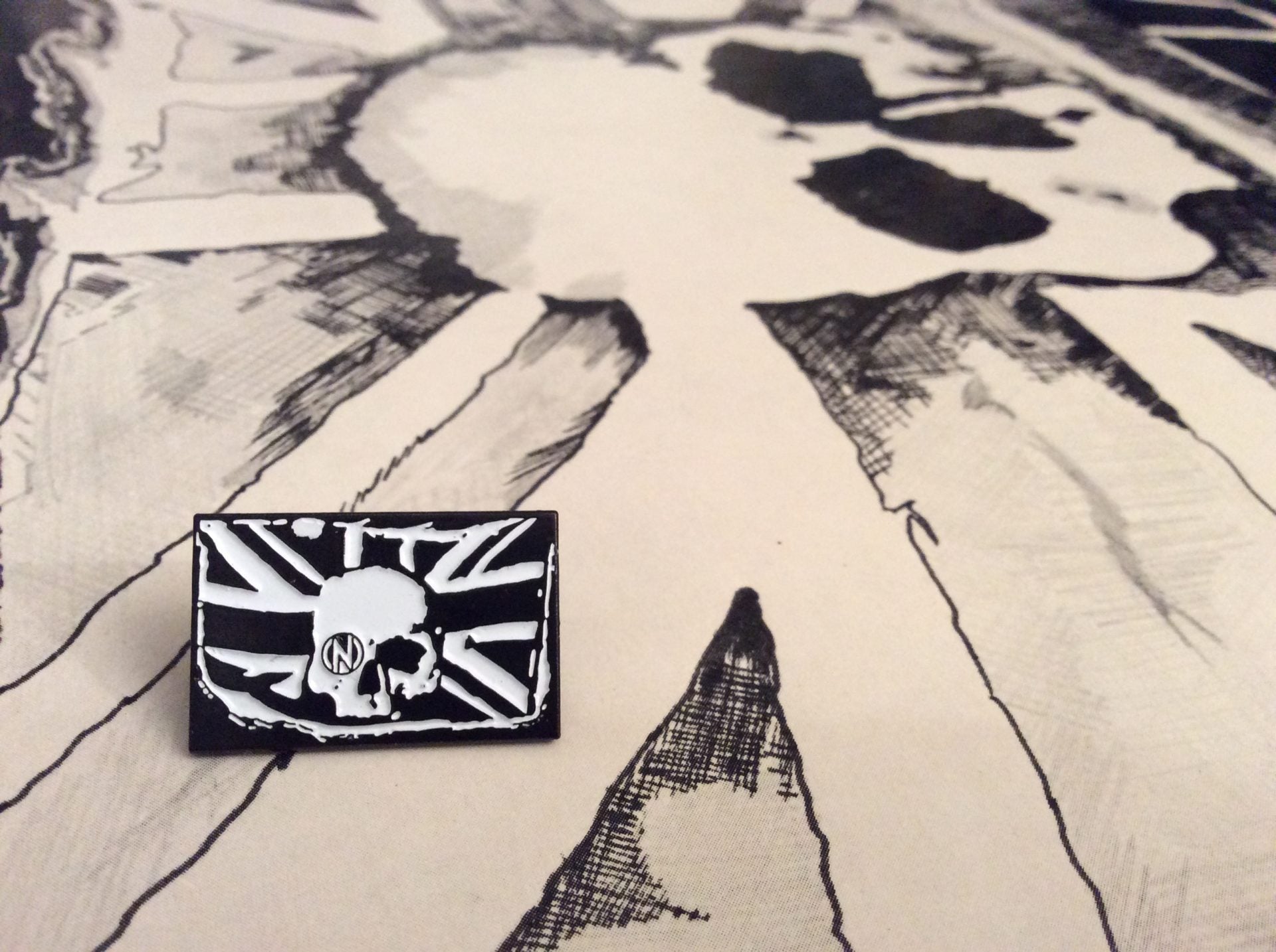 Conflict Flag & Skull