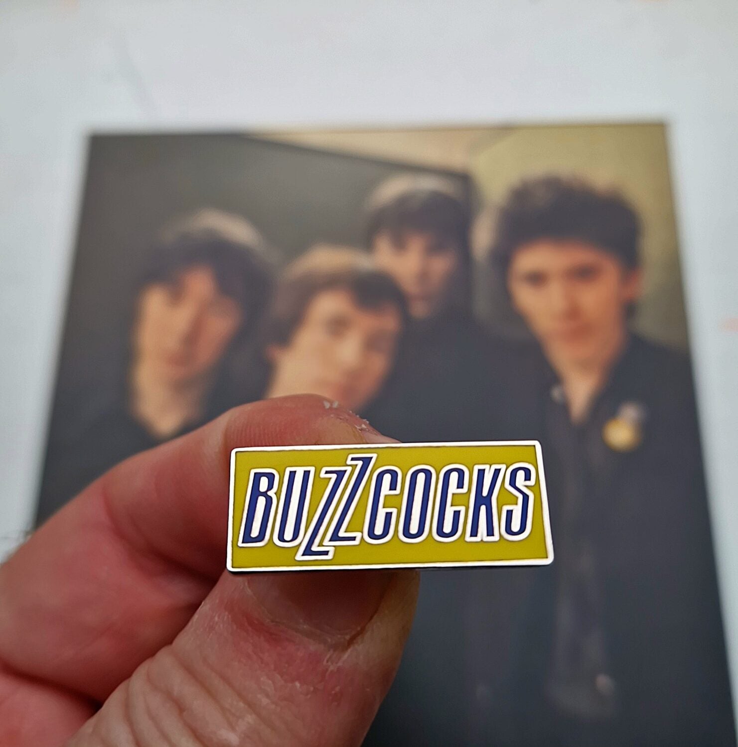 BUZZCOCKS Yellow & Blue