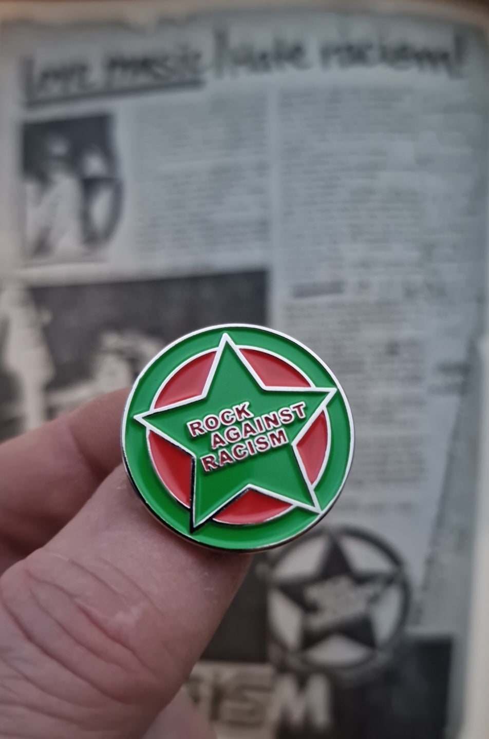 Rock Against Racism GREEN & RED