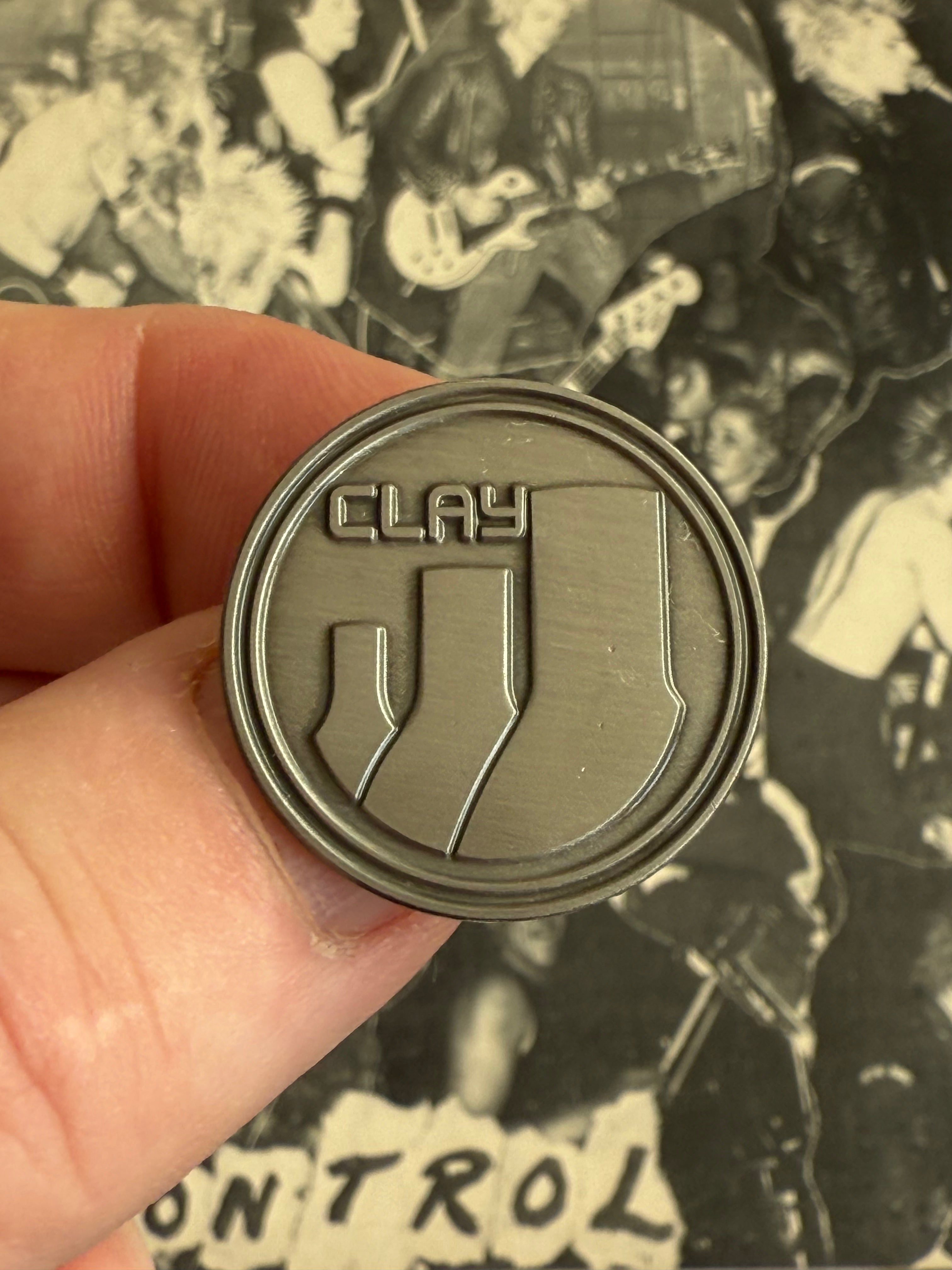 Clay Records Brushed Silver