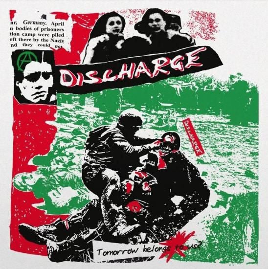 DISCHARGE Tomorrow Belongs To Us? LP