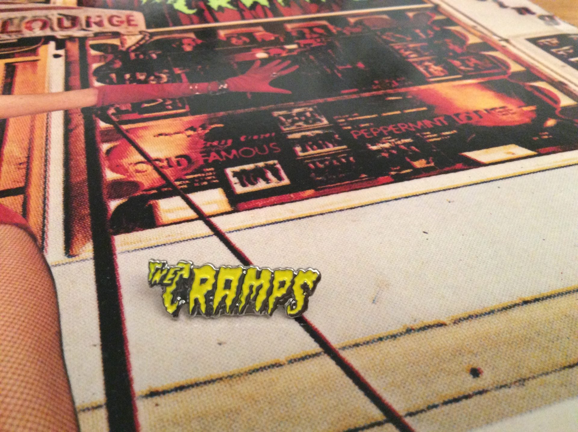Cramps Logo Yellow