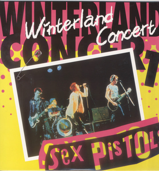 Sex Pistols Winterland Concert DOUBLE LP