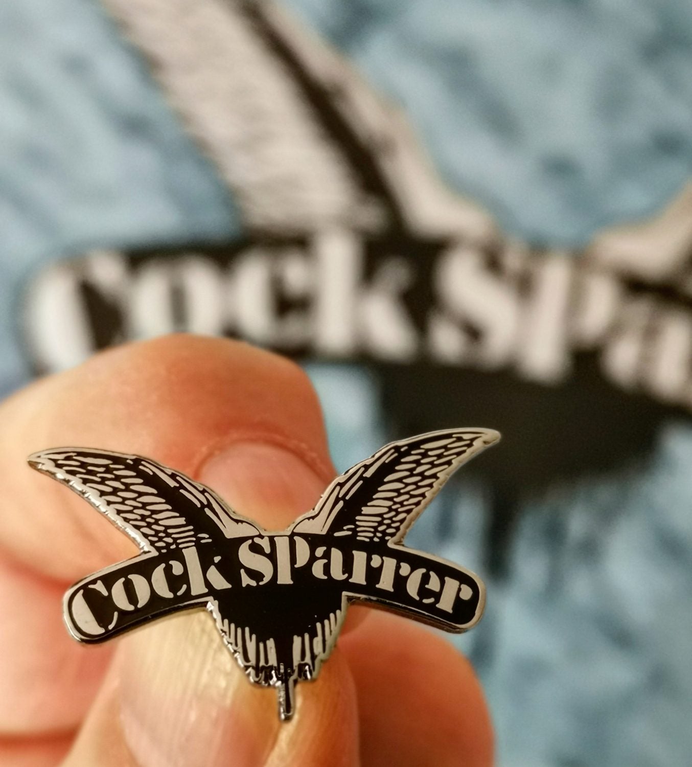 Cock Sparrer BLACK & WHITE LOGO