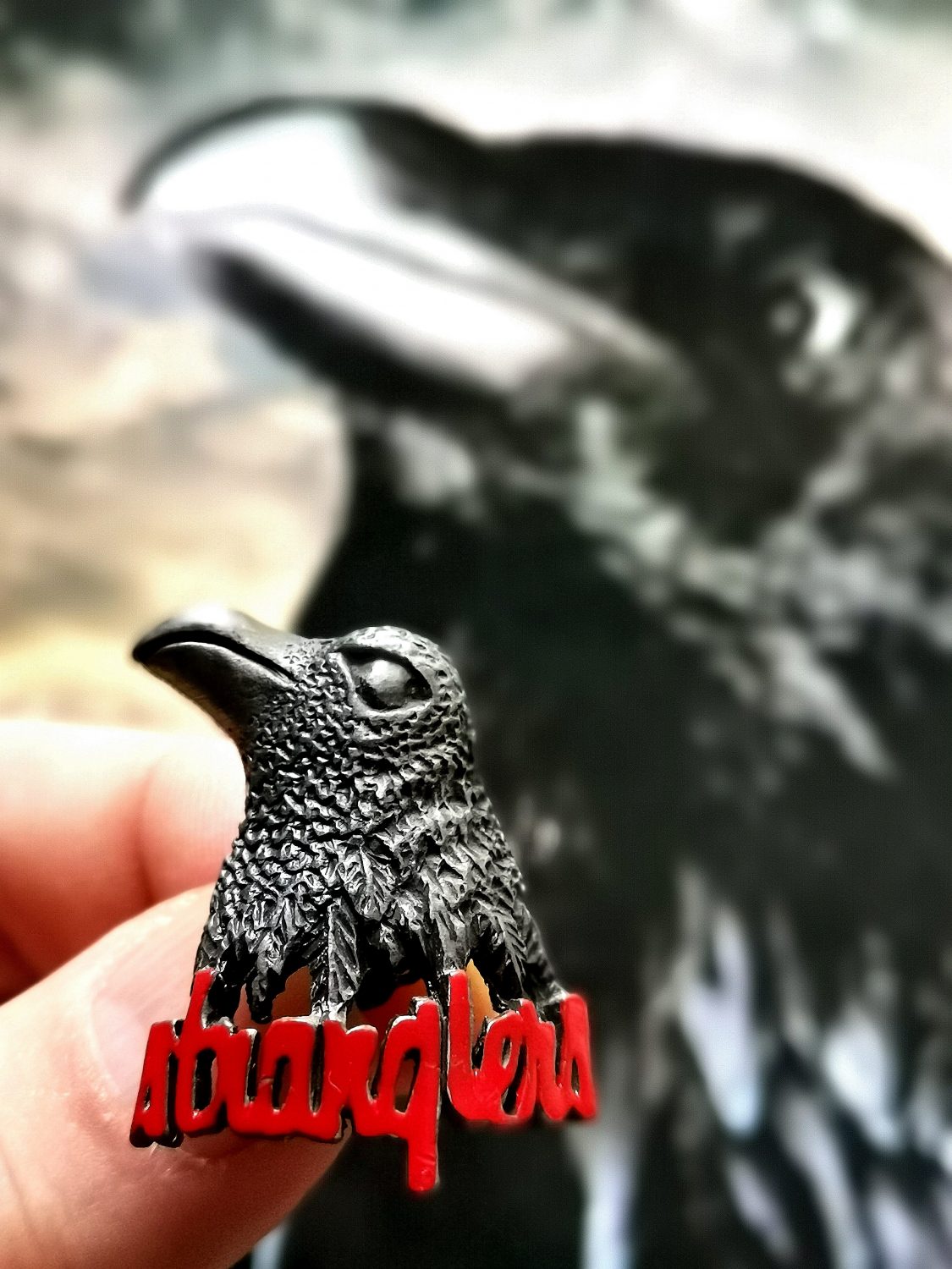 Stranglers RAVEN 3D PEWTER