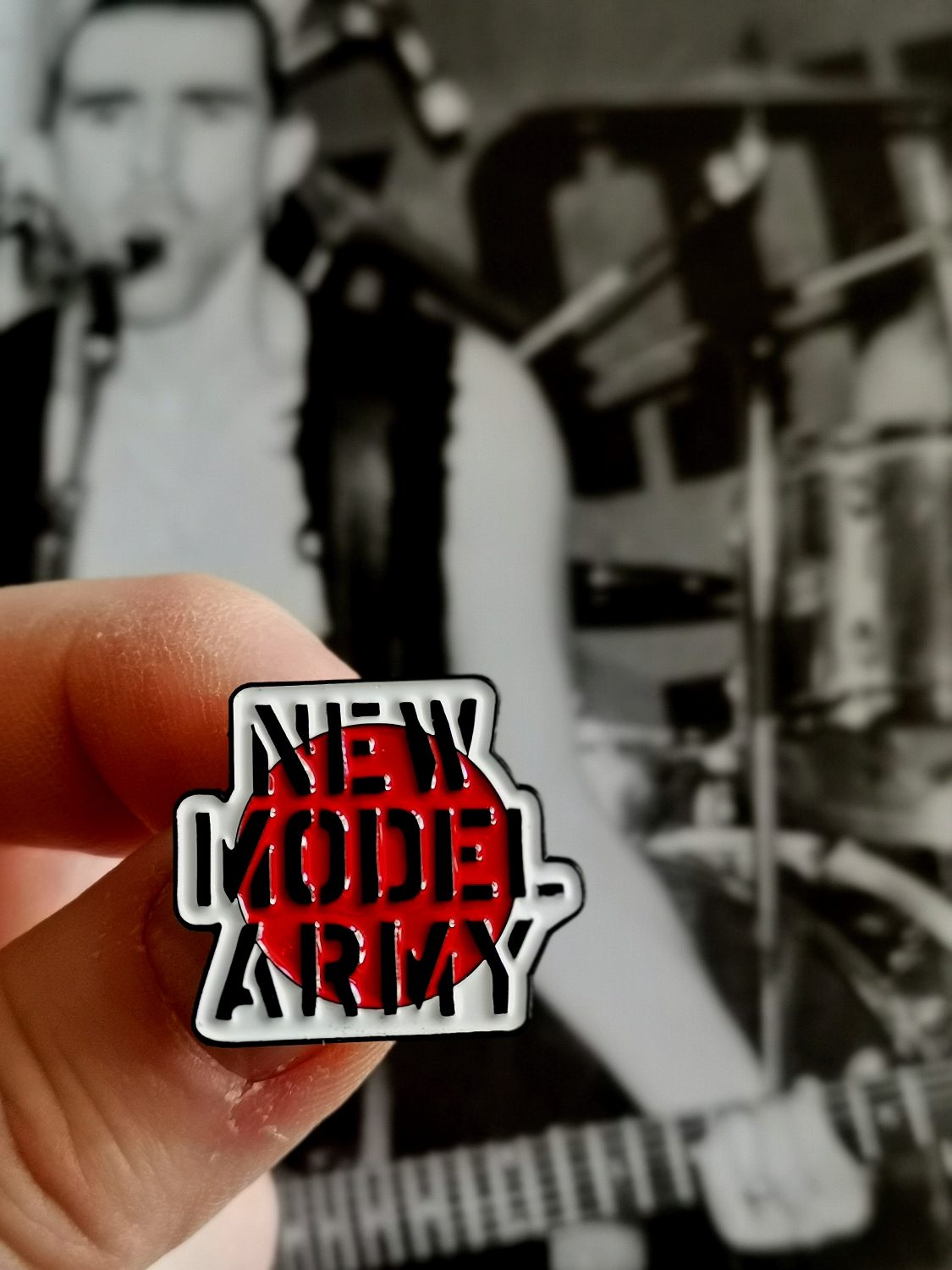 New Model Army LOGO Pin Badge