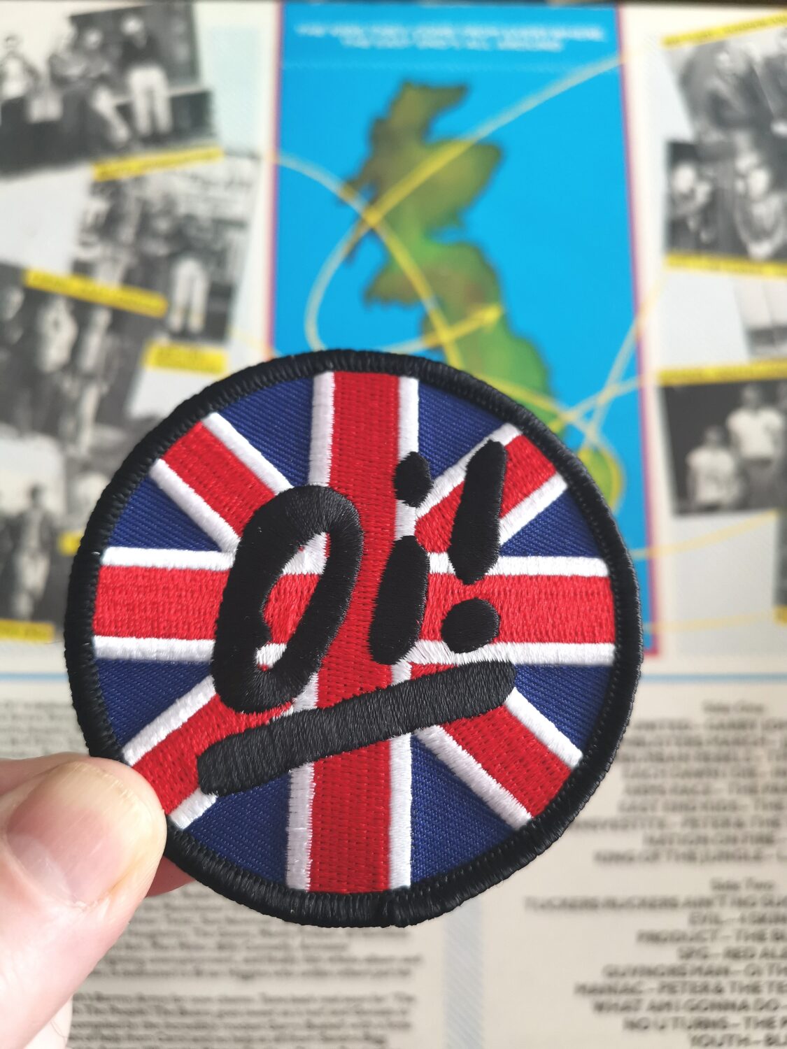 Oi! Union Jack Patch