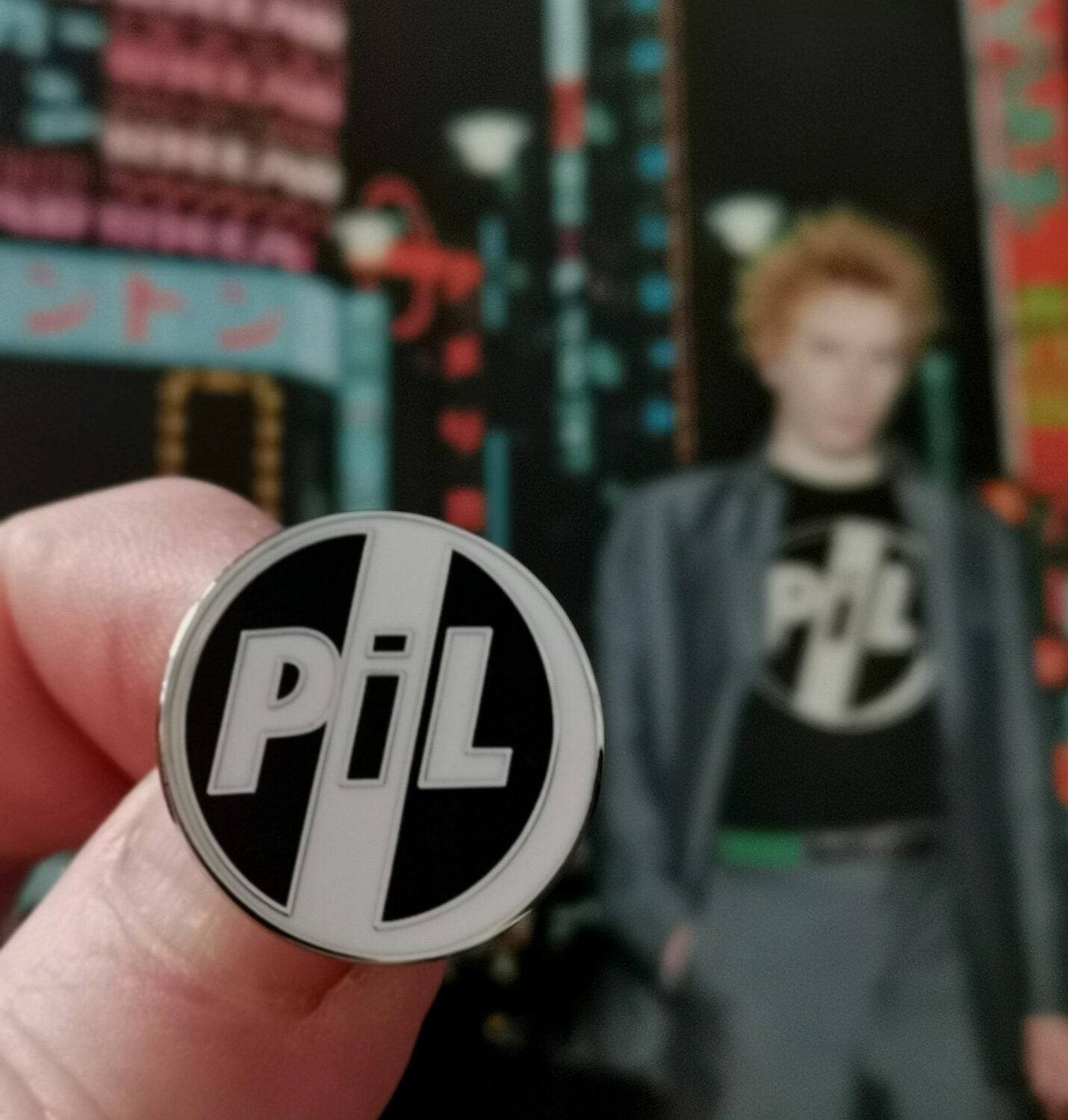 Public Image Ltd PIL BLACK & WHITE