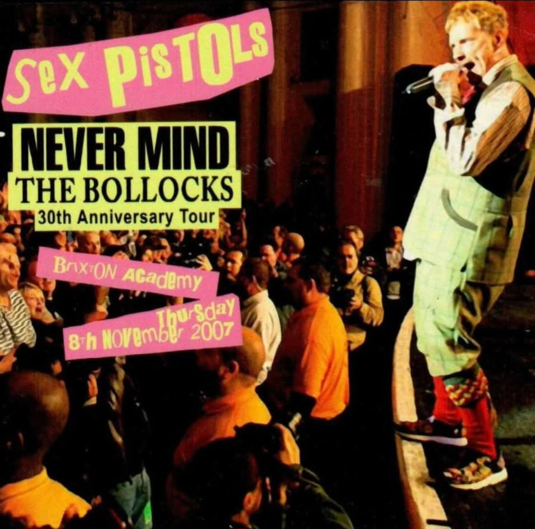 Sex Pistols Live Brixton Academy 08.11.2007 CD