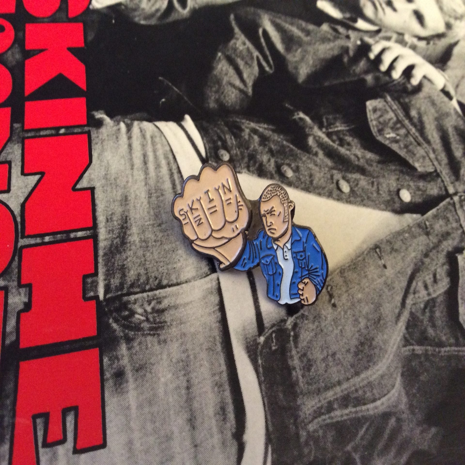 Skinhead Badge