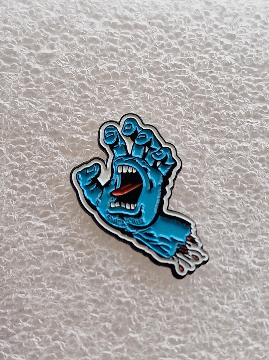 SCREAMING HAND Pin Badge