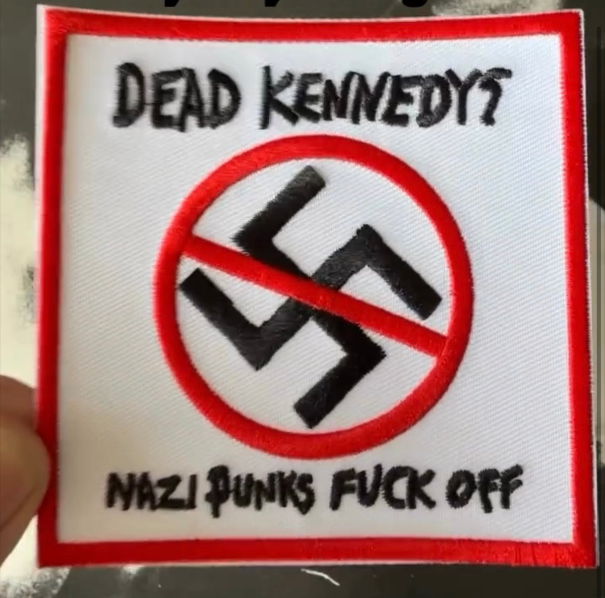 Dead Kennedys Nazi Punks Patch