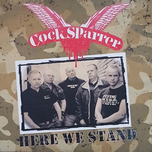 Cock SParrer Here We Stand LP/CD/DVD