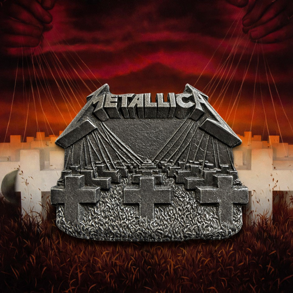 METALLICA Master Of Puppets PEWTER
