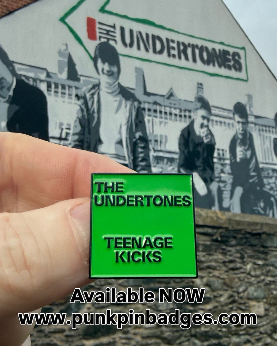 The Undertones TEENAGE KICKS Green