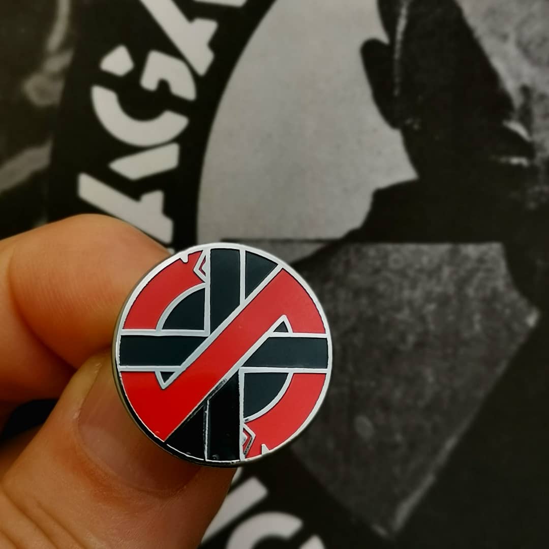 Crass Logo RED & BLACK