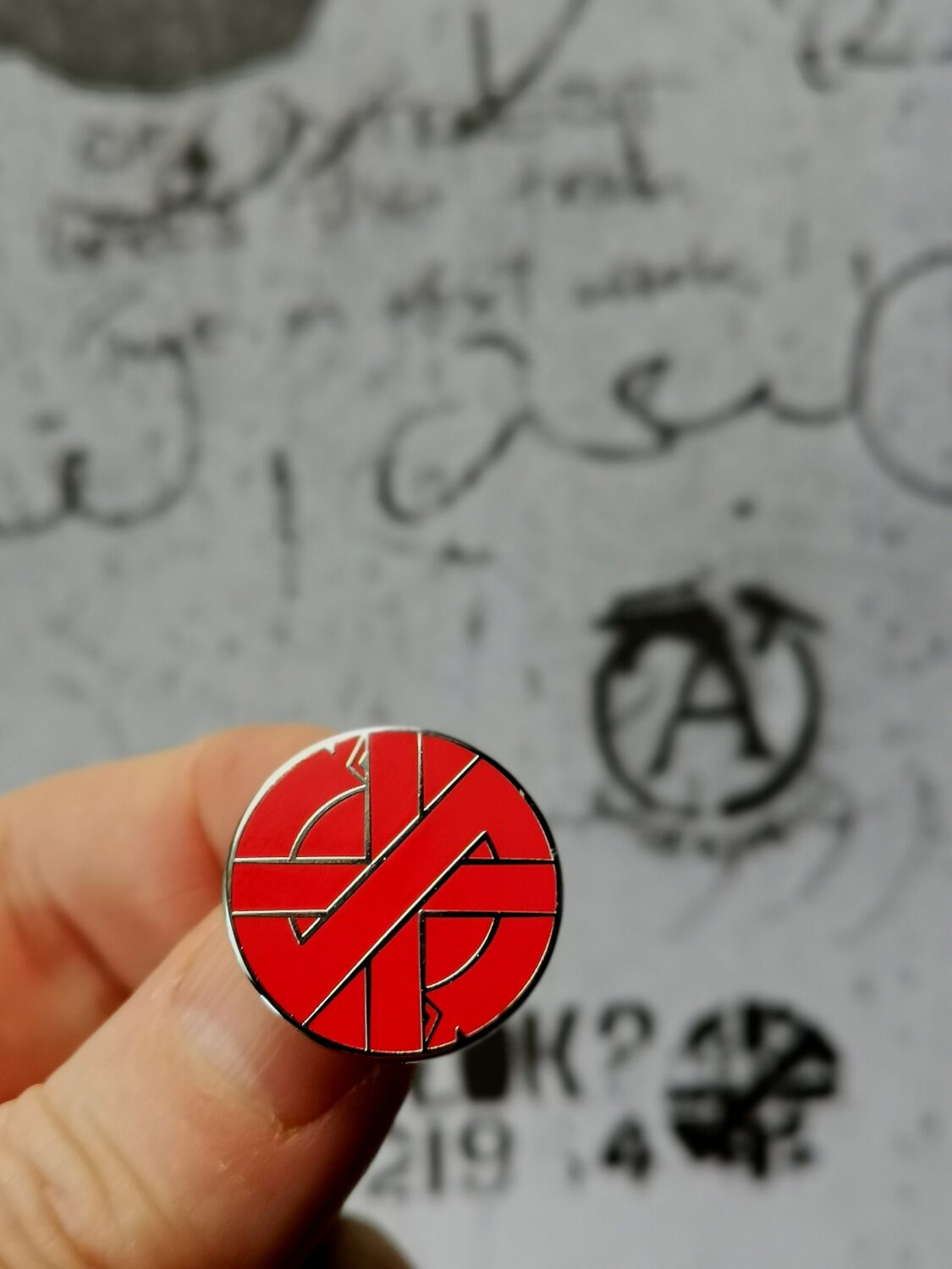 Crass Symbol RED