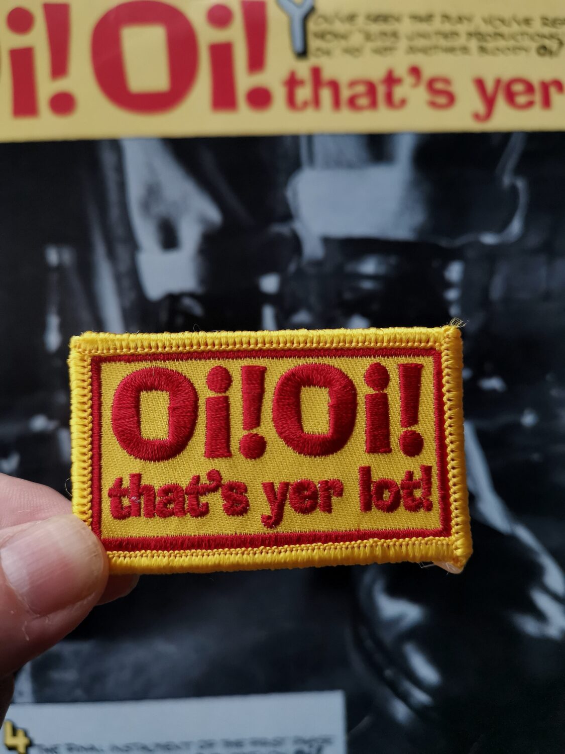 Oi! Oi! That's Yer Lot Patch