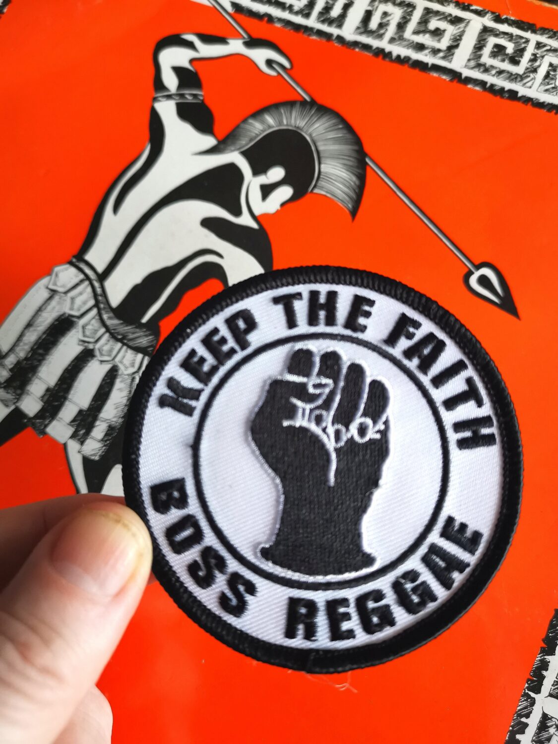 Keep The Faith Boss Reggae Patch